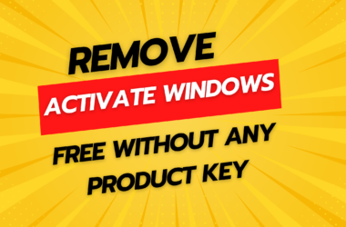 Remove Activate Windows 10 Pro for free Without any Product Key