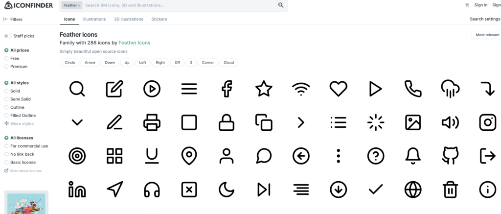 Best Website for free Icon Download for Graphic Designer