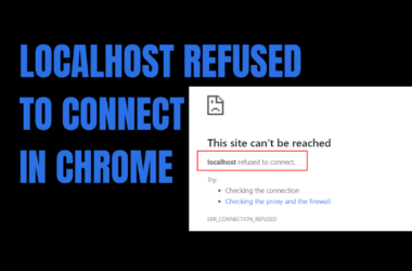 Localhost Refused To Connect In Chrome || Solution